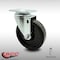 Service Caster 5 Inch SS Phenolic Wheel Swivel Top Plate Caster SCC-SS20S514-PHS - alternate 1